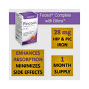 Feosol Bifera HIP and PIC Iron / PIC / HIP Mineral Supplement (Bottle of 30)