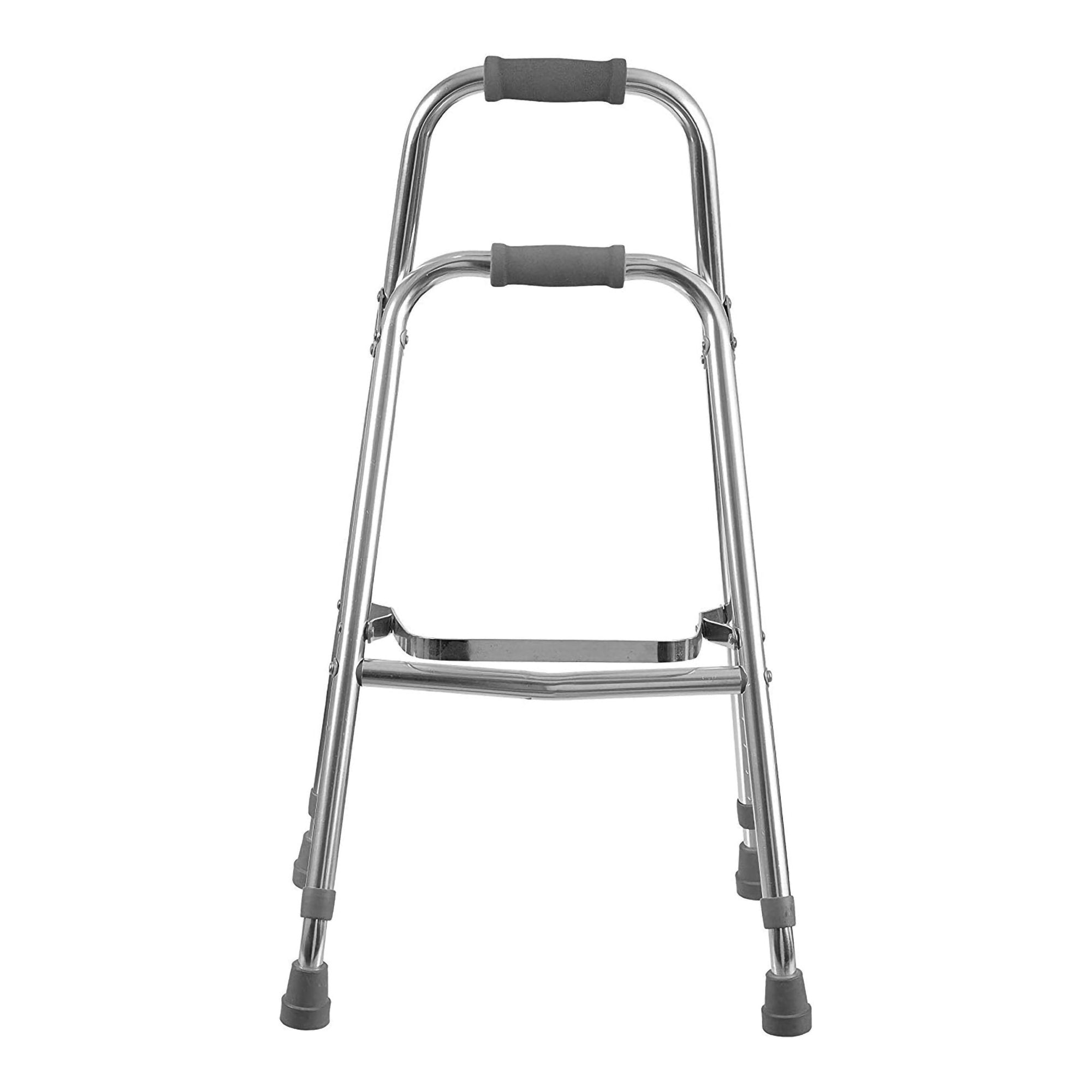 Mabis Healthcare DMI Folding Walker, Silver 