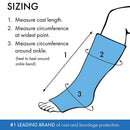 Brownmed Seal-Tight Original Cast Protector, 24-Inch Length, Wide Short Leg 