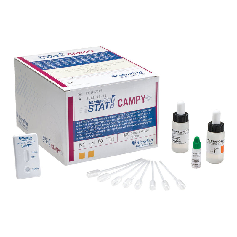 Immunocard Stat! Campylobacter Immunoassay Digestive Test Kit (Box of 30)