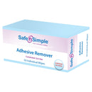 Safe N Simple Adhesive Remover, 2 x 2 Inch Wipe (Case of 10000)