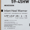 McKesson Infant Heel Warmer, 3.75 x 5.5 Inch (Case of 100)