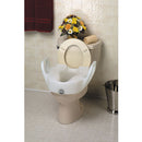 Lock-On Elevated Toilet Seat with Arms (Each)