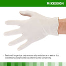 McKesson Confiderm CL Latex Exam Glove, Large, Ivory (Case of 1000)