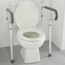 McKesson Toilet Safety Rail, Gray Aluminum (Case of 4)