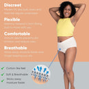 Valrico LLC Nexwear Women's Pull-On Absorbent Underwear, Small/Medium, Tan (60/CS) 