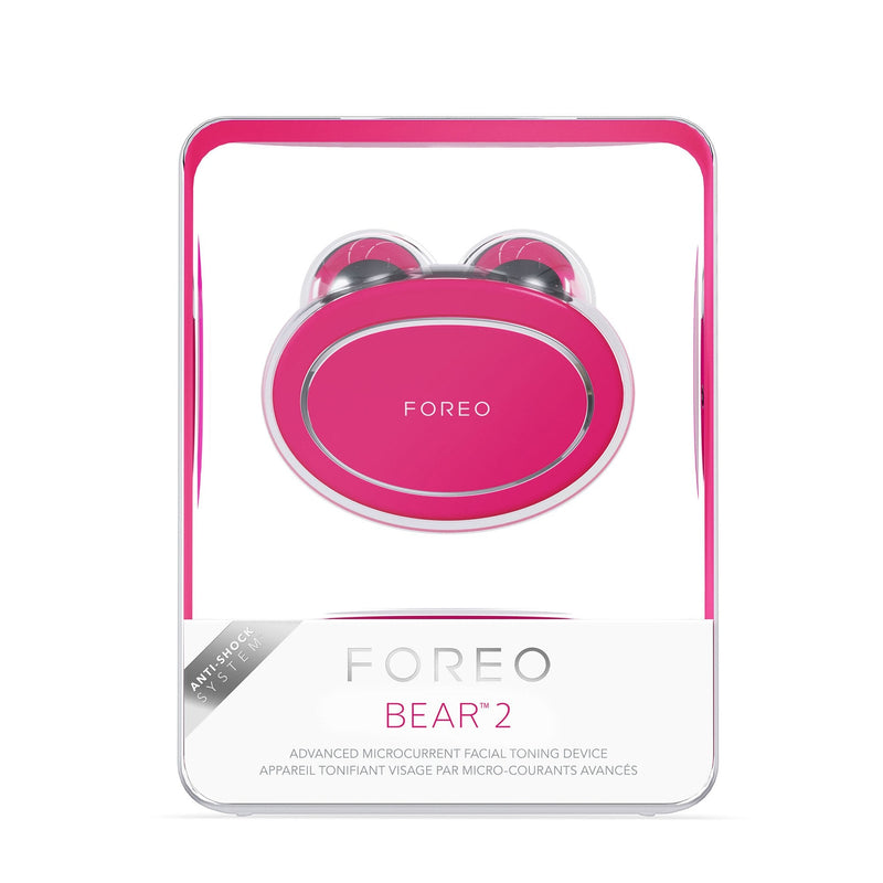 Foreo Inc BEAR 2 Microcurrent Toning Device, Fuchsia 