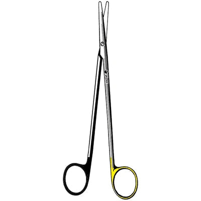 Sklar Edge Sklarhone Super-Cut TC Metzenbaum-Lahey Dissecting Scissors - 5-3/4", Straight, Blunt/Blunt, 1 Razor Edge, 1 Micro-Serrated Edge - 16-3503 
