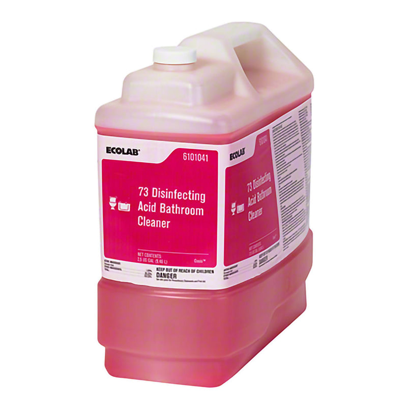 Ecolab 73 Disinfecting Acid Bathroom Cleaner, 2.5 gal. (Each)