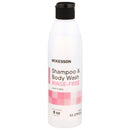 McKesson Rinse-Free Shampoo and Body Wash, 8 oz Bottle (Case of 48)