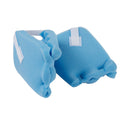 McKesson Heel Protection Pads, Convoluted Foam, Blue, Hook and Loop (Case of 20 Pairs)