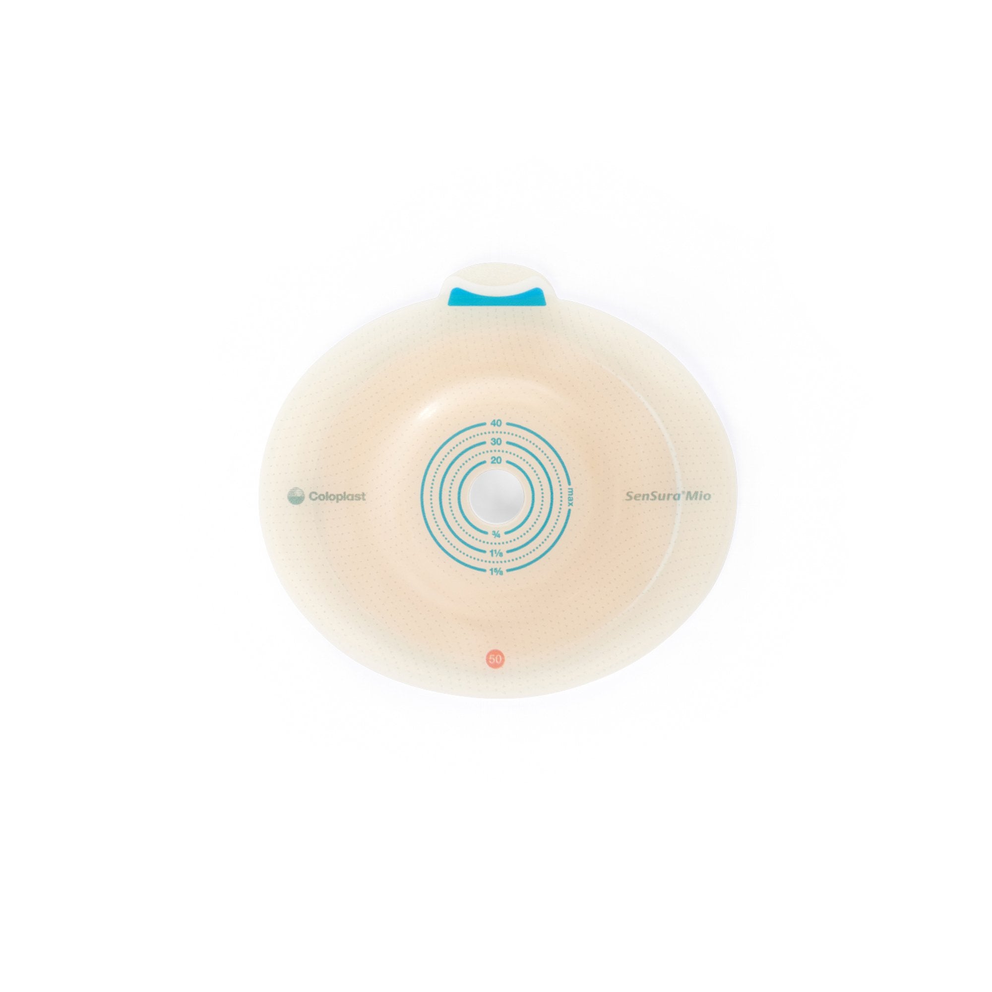 Coloplast SenSura Mio Convex Ostomy Barrier, Trim to Fit 15 – 40 mm, Red Match (5/BX) 
