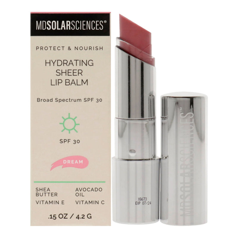 MDSolarSciences Hydrating Sheer Lip Balm, Dream (Pink) (Case of 48)