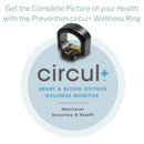 BodiMetrics LLC Prevention circul+ Wellness Monitor Ring, Small 