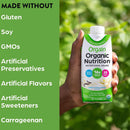 Orgain Organic Nutrition Vanilla Nutritional Shake, 11-ounce carton