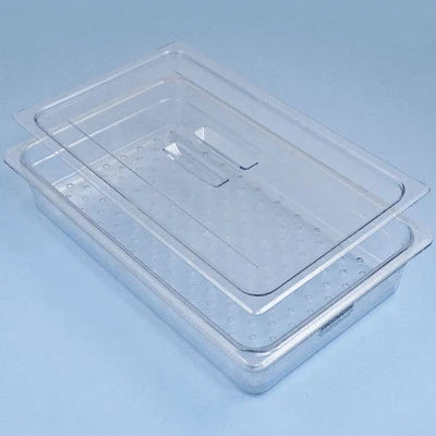 Plastic Tray - Clear, Extra Large, 12-3/4" x 21" x 4" - 10-3062 