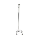 McKesson Offset Quad Cane, Chrome (Case of 4)