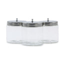 McKesson Glass Unlabeled Sundry Jar, 4 x 4 in (Box of 6)