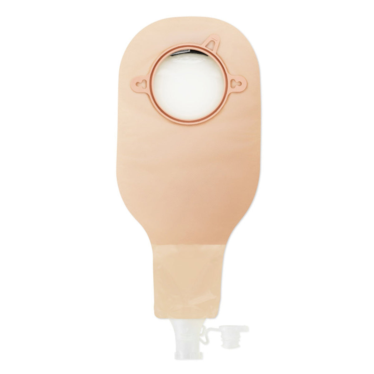 New Image Two-Piece High Output Ostomy Pouch, 44mm Flange, Green Match (Box of 10)