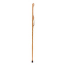 Mabis Healthcare Brazos Twisted Oak Hitchhiker Handcrafted Walking Stick, 55-Inch, Tan 