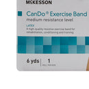 McKesson Exercise Resistance Band, Green, 5 Inch x 6 Yard, Medium Resistance (Each)