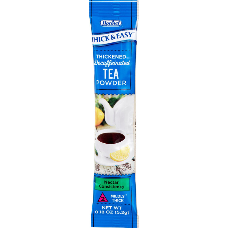 Thick & Easy Decaffeinated Tea Nectar Consistency Thickened Beverage (Case of 72)