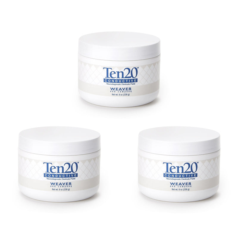 Natus Medical Ten20 Conductive Neurodiagnostic Electrode Paste, 8-ounce Jar (3/PK) 