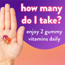 vitafusion MultiVites Gummies, Berry, Peach and Orange Flavors (Bottle of 150)