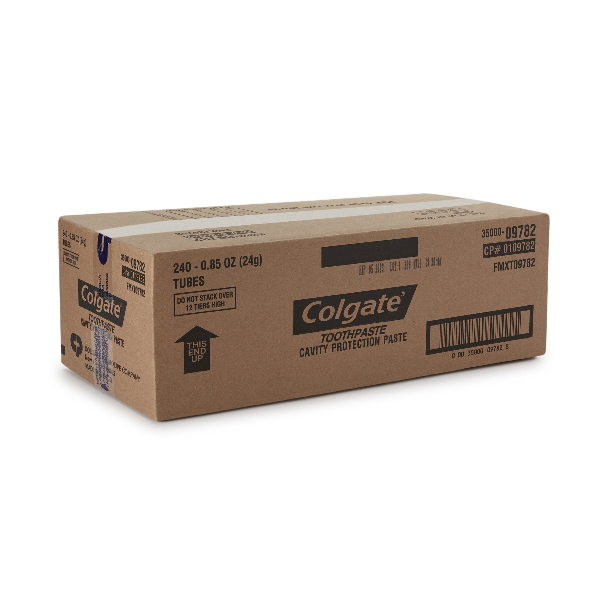 RJ Schinner Co Colgate Cavity Protection Toothpaste Regular Flavor, 0.85-ounce Tube (240/CS) 