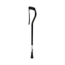 McKesson Black Aluminum Offset Cane, 30 – 39 Inch Height (Case of 6)