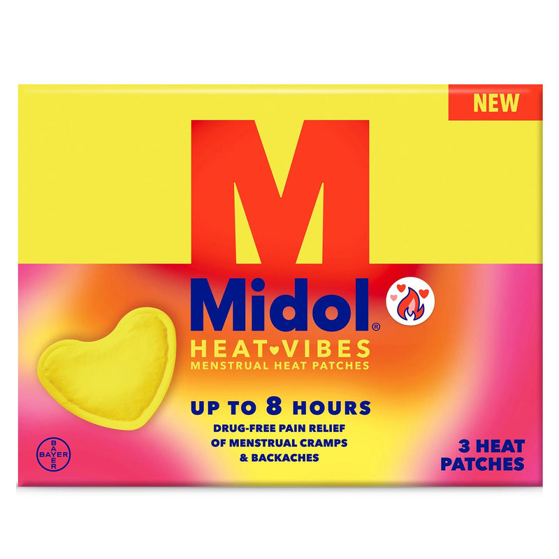 Midol Heat Vibes Patch (Carton of 3)