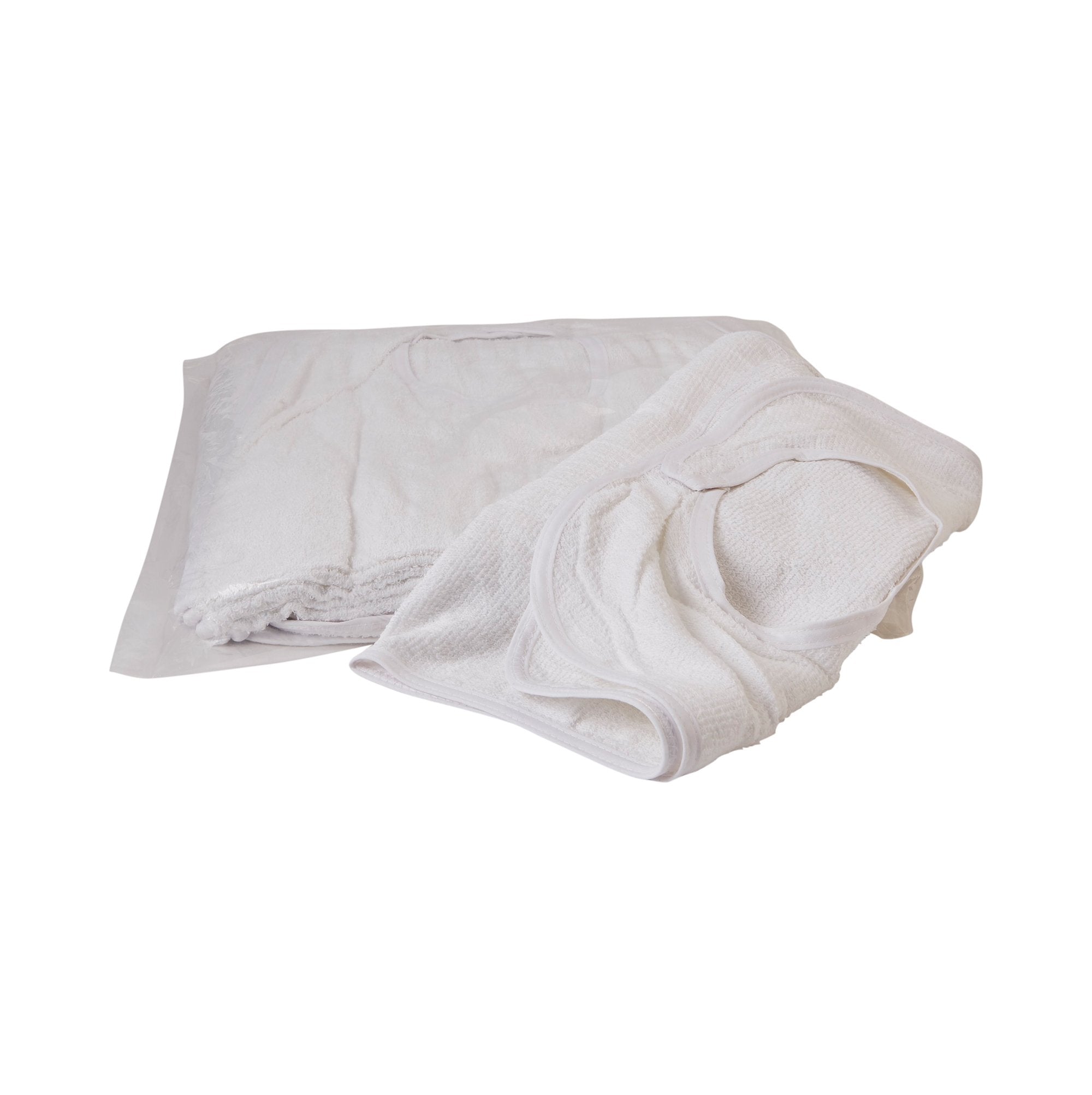 Beck's Classic Beck's Classic Terry Adult Bib, White (72/CS) 