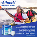 Attends Bariatric Protective Underwear, 2X-Large (Case of 48)