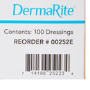 DermaView II Transparent Film Dressing, 6 x 7 Centimeter (Box of 100)