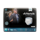 Attends Premier Underwear, Medium (Case of 72)