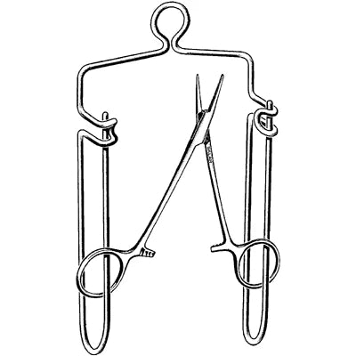 SAUNDERS INSTRUMENT RACK - 10-1780