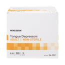 McKesson Brand McKesson Tongue Depressors for Adult Use, Nonsterile (10/CS)