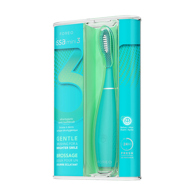ISSA mini 3 Silicone Sonic Toothbrush, Summer Sky (Each)