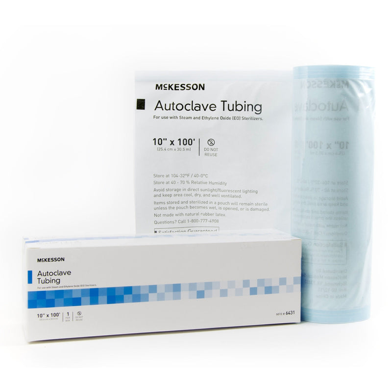 McKesson Sterilization Tubing for Steam and Ethylene Oxide (EO) Sterilizers (Case of 4 Boxes) 