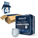 Attends Sleep Comfort Premium Overnight Underwear, Extra Large, 58 – 68 Inches (Case of 56)