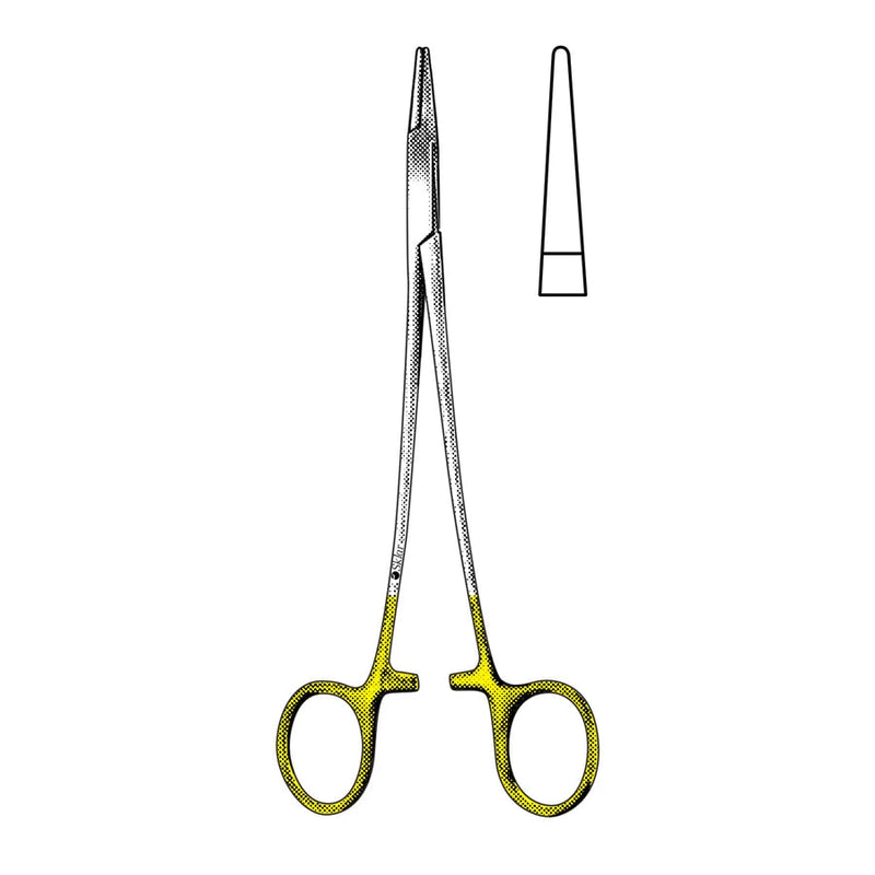 Sklar TC Euphrate-Pasque Needle Holder - 7", Straight, Smooth - 21-4962 