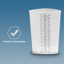 Plasti-Products Plasti-Grad Graduated Beaker, 1,200 mL (200/CS) 