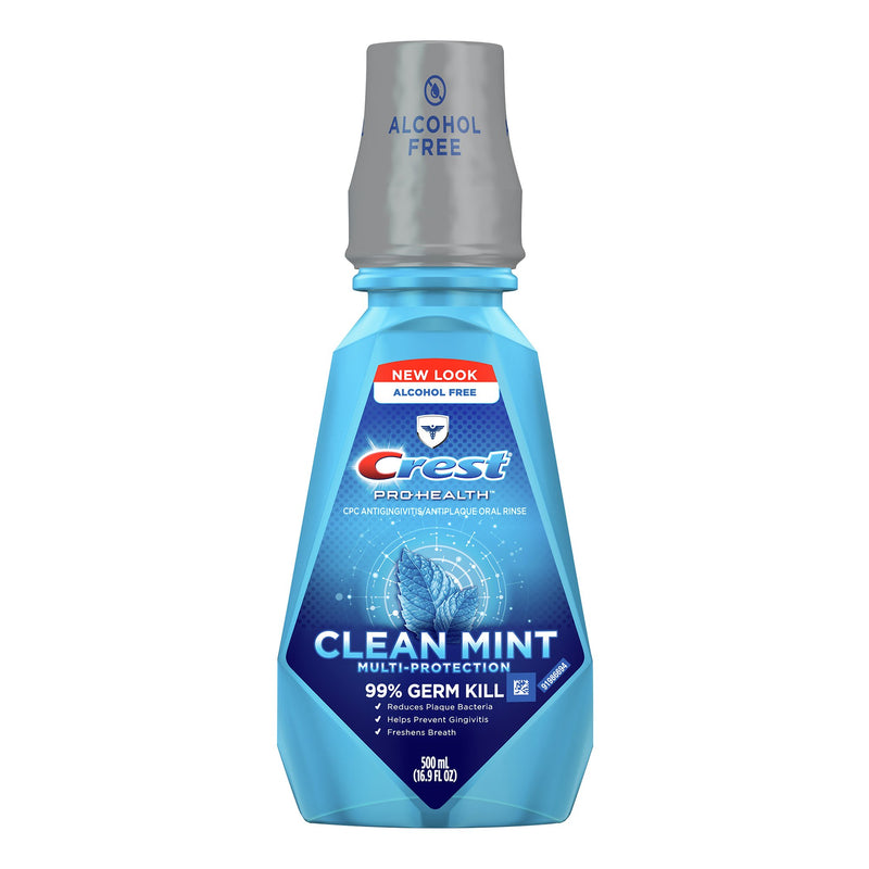 Crest Pro-Health Multi-Protection Antigingivitis/Antiplaque Oral Rinse, Mint (Case of 4)