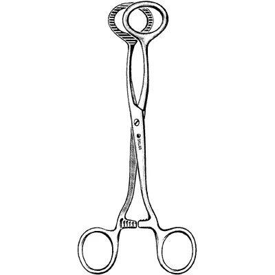 Sklar Collin Tongue Seizing Forceps 6-1/2" - 07-1565