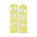 Pillow Paws Risk Alert Terries Slipper Socks, Extra Large, Pale Yellow (Case of 48 Pairs)