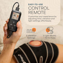 Light Therapy Knee Brace BioRecover One Size Fits Most Hook and Loop (Each)