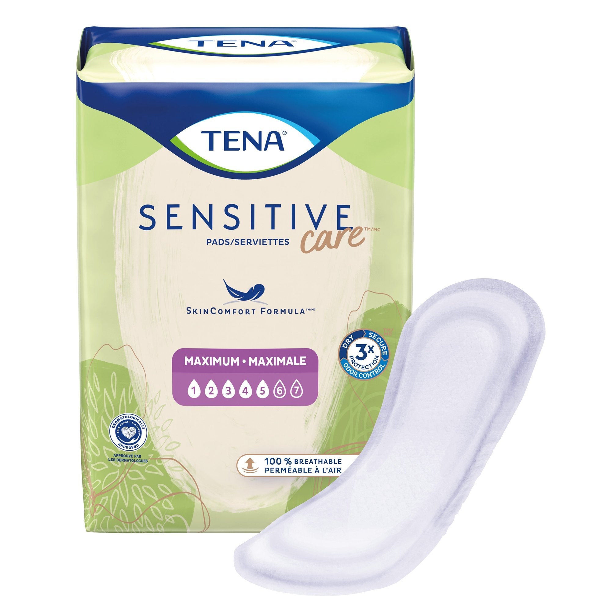 Essity HMS North America Inc Tena Intimates Maximum Bladder Control Pad, 13-Inch Length (168/CS) 