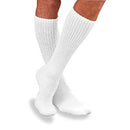 SOCK DIABETIC KNEE CLOSEDWHT MD