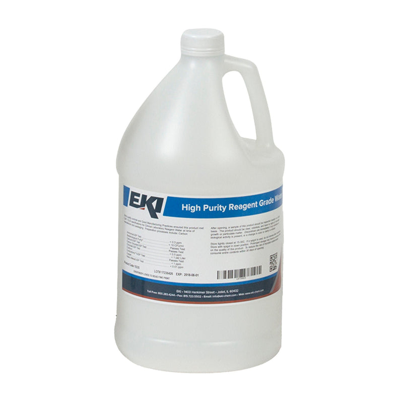 EKI Deionized Water Chemistry Reagent, 1 Gallon (Case of 4)