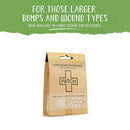 Patch Adhesive Strip, 2 x 3 Inch / 3 x 3 Inch (Case of 30)
